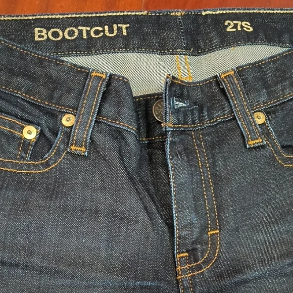 J. Crew Dark Blue Bootcut Jeans - Picture 6 of 9